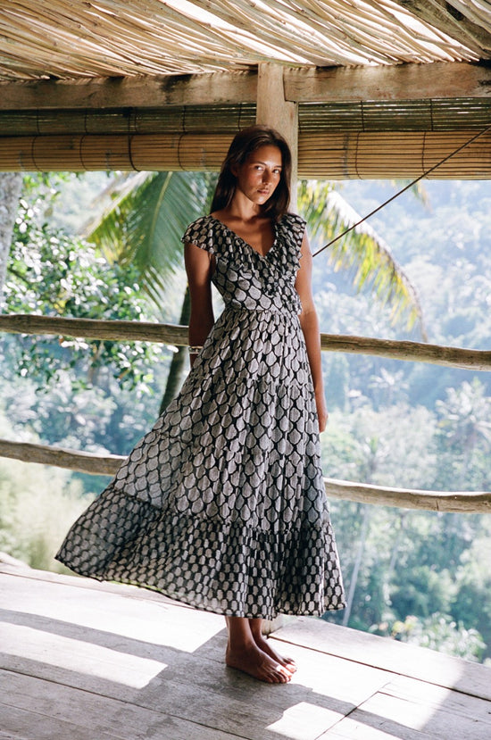 Padma Maxi Dress ~ Midnight