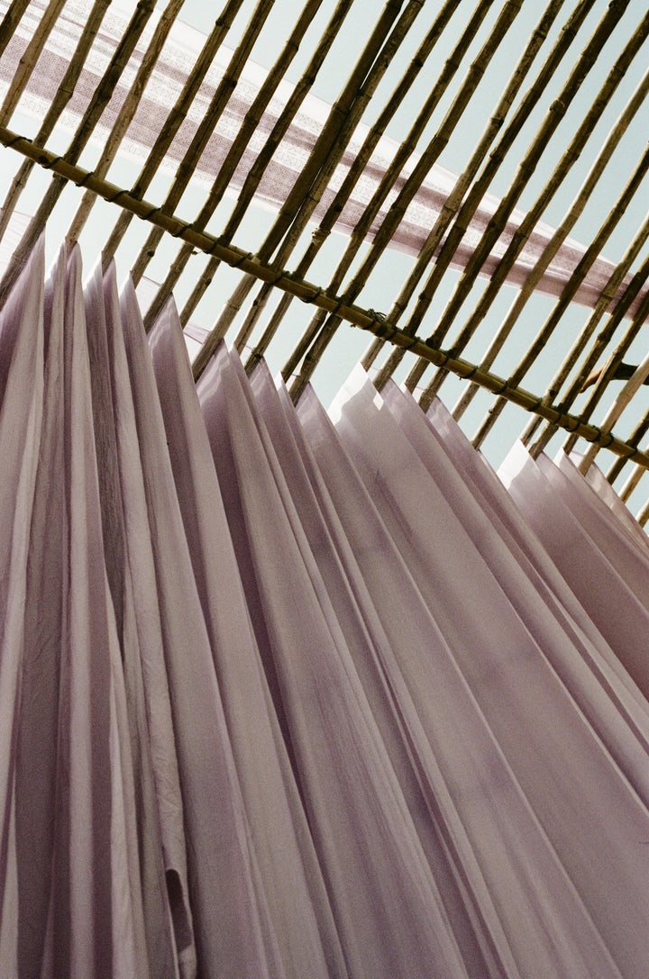 Kyra Midi Dress ~ Lilac Gauze