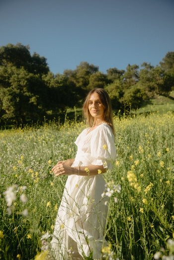 Uma Maxi Dress ~ White