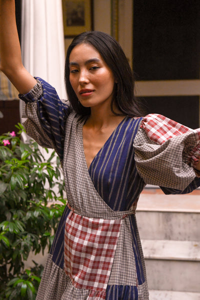 Poet Patchwork Dress