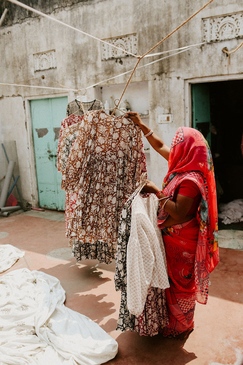 Kyra Maxi Dress ~ Lilac Gauze