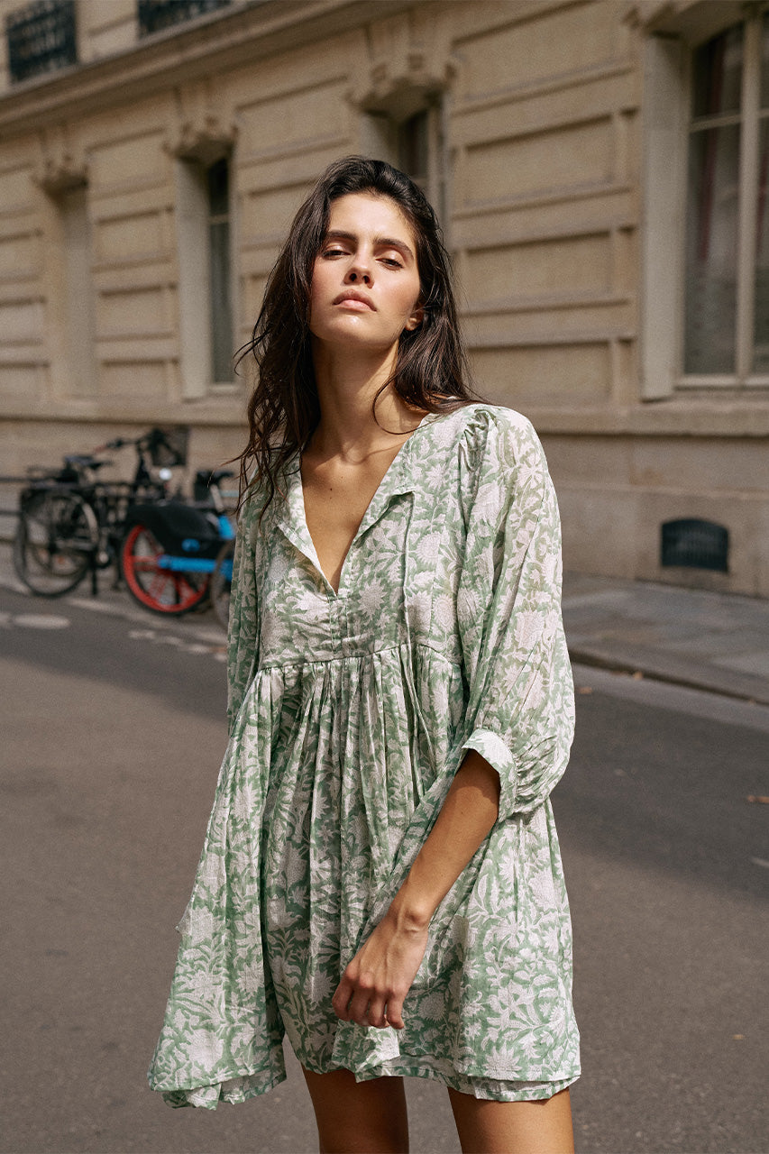 🎁 Kyra Mini Dress ~ Jade (100% off)