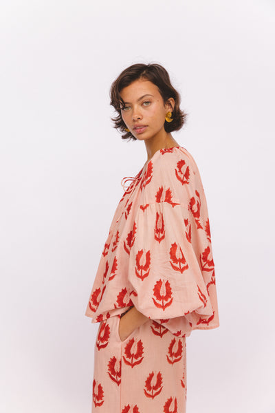 Ria Blouse ~ Cherry Blossom