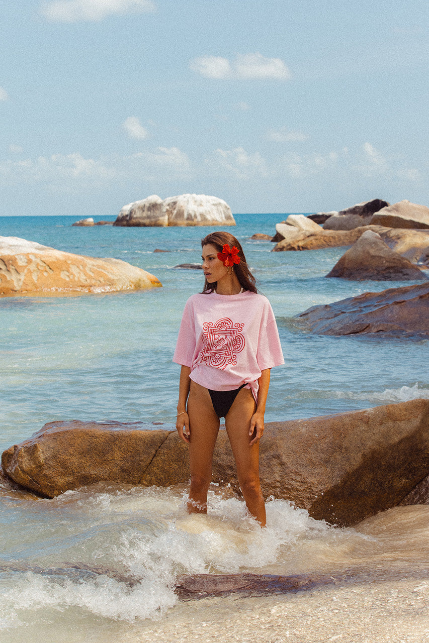 Shanti Tee ~ Pink