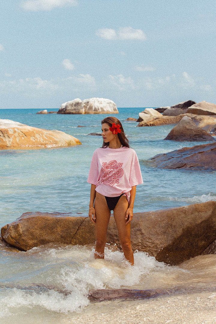 Shanti Tee ~ Pink