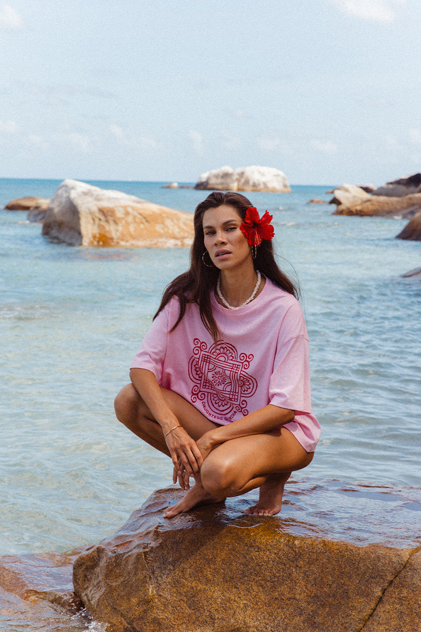 Shanti Tee ~ Pink