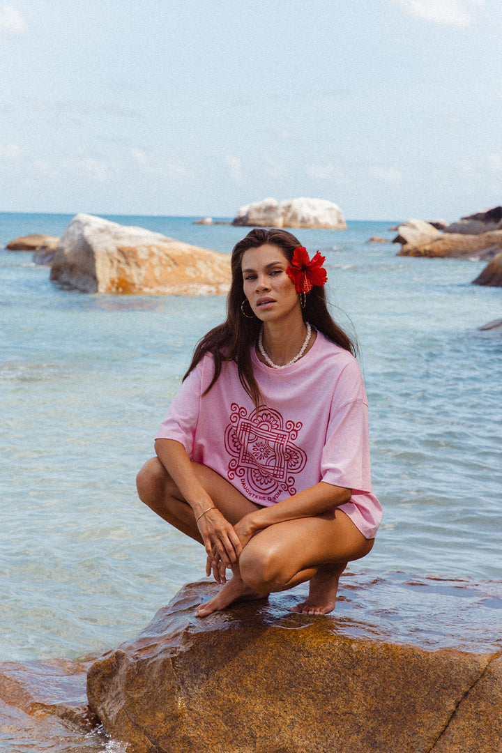 Shanti Tee ~ Pink