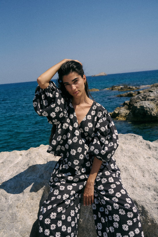 Eesha Wrap Top ~ White Cosmos