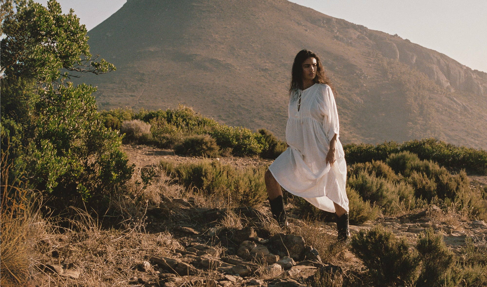 Kyra Maxi Dress ~ Lilac Gauze