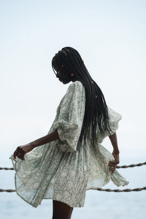 Kyra Mini Dress ~ Jade